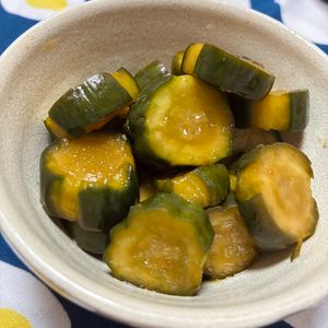 kkkの作ってみた!投稿(鍋でさっと煮るだけ♪ごはんに合うきゅうりのキューちゃん風)