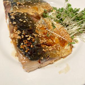 すみれの作ってみた!投稿(【さばのごまみりん焼き】ご飯が進む！簡単お魚おかず♪)