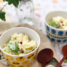春の味!そら豆と新じゃがのポテサラ