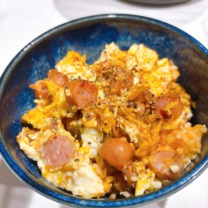 ねこまりも🐈‍⬛の作ってみた!投稿(【食べ盛りが大歓喜！ういたま3分丼】簡単/時短)