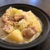 こざかなの作ってみた!投稿(キャベツと鶏肉の味噌クリームスープ)