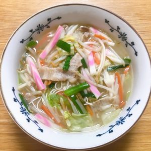 Nao★彡の作ってみた!投稿(フライパンひとつDE簡単タンメン風そうめん)