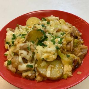 めしじまの作ってみた!投稿(【男子大絶賛！ヤンニョム風じゃがチーズチキン】スタミナ満点♡)