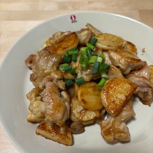ぴの作ってみた!投稿(【長芋と鶏肉の味噌バター炒め】コク旨な絶品おかず♪)