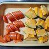 【かぼちゃとにんじんの豆乳みそスープ】ほっこり、体温まる♪の下準備