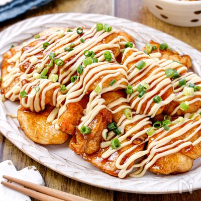 【甘酢マヨチキン】10分で完成！鶏むね肉で節約♡