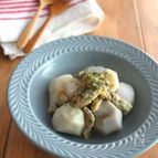 さといもとあさりの白ワイン風味