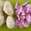 【じゃがベーハニマスペッパー】クセになる味♪おつまみにも👍の下準備