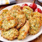 【カリッふわ豆腐のチーズ磯辺揚げ】混ぜて焼くだけ簡単おつまみ