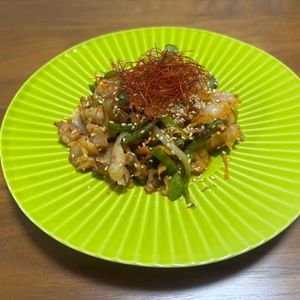 こむぎの作ってみた!投稿(【豚バラプルコギ風炒め】ご飯が止まらない！やみつき！)