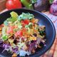 牛肉でちょっと豪華に！"Taco Rice(タコライス）”