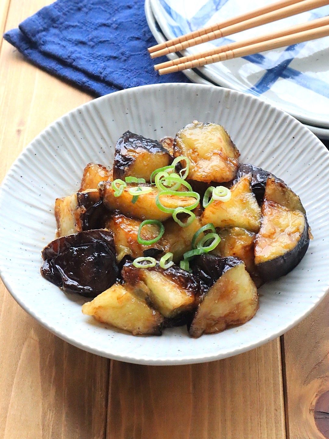 調味料2つで絶品【なすの甘酢絡め】家族で取り合いになった一品