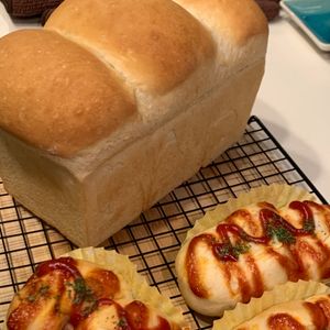 ぐ〜たら子の作ってみた!投稿(練乳食パン)