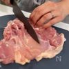 10分で完成!【オクラチキン丼】の工程1