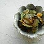 ズッキーニの昆布オリーブ炒め