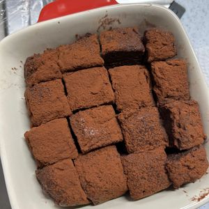 きのあいの作ってみた!投稿(オーブン不要｜ねっとり豆腐ココアケーキ)
