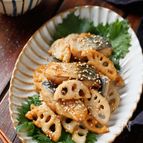 れんこんとサバの香味味噌炒め【#作り置き #お弁当】