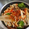 子供大好き!  厚あげときのこのトマチーズ炒めの工程3