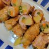 ぷーさんの作ってみた!投稿(確実に旨い♡『三色肉巻きの甘味噌照り焼き』味付け一律大さじ１)