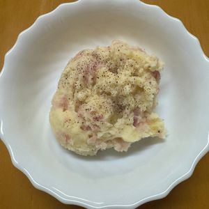 momoの作ってみた!投稿(激うま！あの人気パイをサラダに♡︎ベーコンポテトパイ風サラダ)