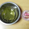 レンジで作る桜もち(上新粉)の工程1