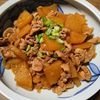 ももの作ってみた!投稿(定番甘辛 豚バラ大根・玉ねぎが決め手)