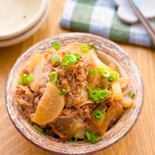 【簡単!大根とツナの煮物】あじしみで美味しい♡