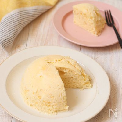 おからヨーグルト蒸しパン。レンジで簡単!腸活おやつ