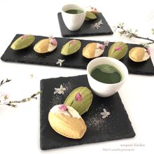 春色♡桜スイーツ♡桜&抹茶マドレーヌ♡