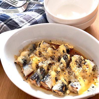 包丁いらず・火も使わない♡簡単オイルサーディンのおつまみ