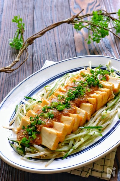 簡単 カリッと絹厚揚げの棒棒鶏風 By 松山絵美 レシピサイト Nadia ナディア プロの料理家のおいしいレシピ