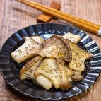 さっと作ってパパッと食べる「エリンギのバターだし醤油炒め」