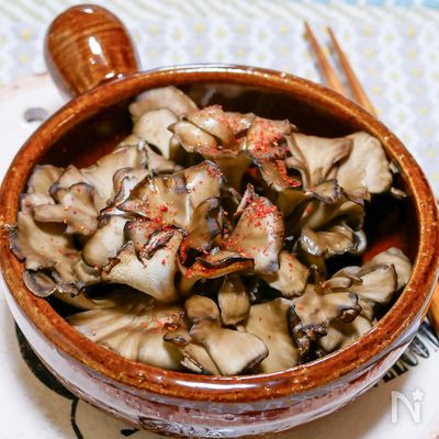 舞茸を楽しむ「丸ごと舞茸のホイル焼き」