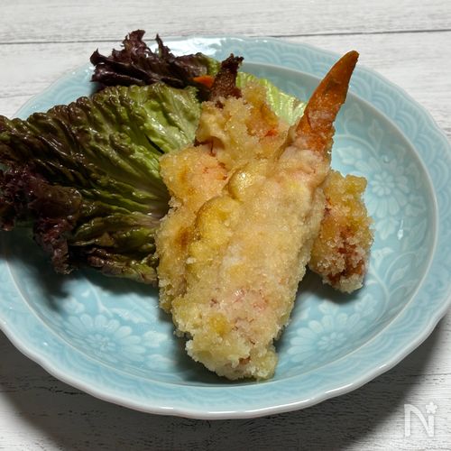 にんじんのエビフライ