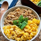 お弁当の定番《我が家自慢♡鶏そぼろ》