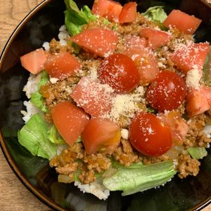Rの作ってみた!投稿(《簡単！おいしい！本格的！》みんな大好きタコライス)