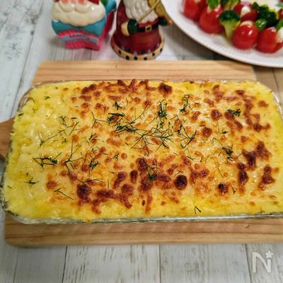 【さつま芋のアッシ・パルマンティエ】簡単!美味しいクリスマス