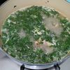 栄養たっぷり！モロヘイヤとあさりの鉄分スープの工程3