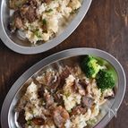 牛肉のガーリックバター醤油チャーハン