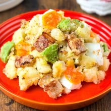 やみつき!和えるだけで味決まる【メキシカン ポテサラ】