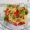 カラフル野菜の生ハム冷製パスタの工程6