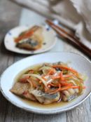 我が家のアジの南蛮漬け