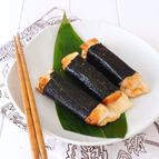 明太チーズinはんぺんの磯辺焼き