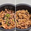 【たけのこと豚肉の中華風炊き込みおこわ】もち米不要♪の工程4