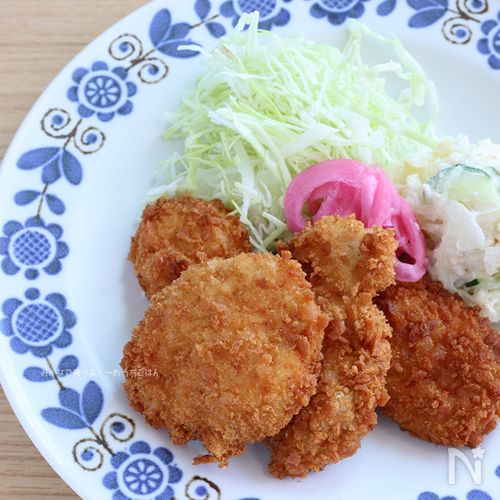 簡単衣つけのチキンカツ　大量揚げ物も楽ラク