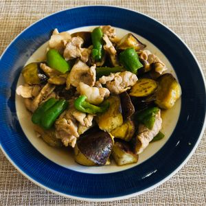 puricoの作ってみた!投稿(美味しすぎる♡【豚なすピーマンのオイポン炒め】)