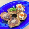 Tsuneaki Okadaの作ってみた!投稿(【ワンパン焼き鳥風つくね】甘辛だれに３種のトッピングで♪)