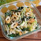 【作ってみた！で大人気】コスパ最強＆レンチンで簡単！「小松菜・もやし・ちくわのうまナムル」｜みんなの推しレシピ