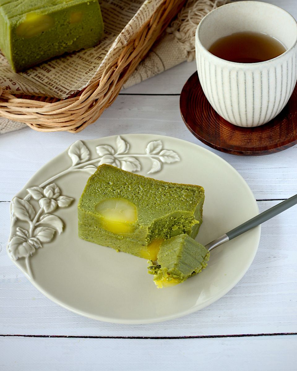 りんほろほろ栗と抹茶のテリーヌ 抹茶テリーヌ | 迎帆楼オンラインショップ