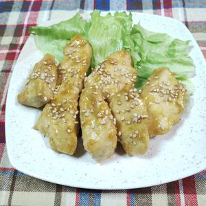 M＊Pの作ってみた!投稿(ピリッと甘辛い♩鶏肉のカレー照り焼き)